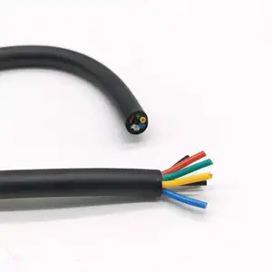 DCEH Rubber Sheathed Locomotive Vehicle 750V Control Cable