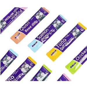 AIBAK - Golosinas Orgánicas para Gatos, 20 g, Sabor a Pollo y Salmón, Protección Intestinal, Sin Granos, Alto Contenido Proteico - Product Image 5