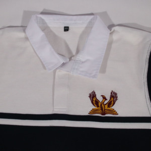 Custom 350gsm Heavy Weight Cotton Striped Knitted Rugby Jersey Yarn Dyed Year12 Australian School <strong>Leaver</strong> Graduation Rugby <strong>Shirt</strong> - Product Image 6