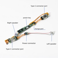 Solution de carte mère pour lunettes intelligentes BT, conception de dispositif portable, carte mère personnalisée pour les appareils portables, module de lunettes audio intelligentes