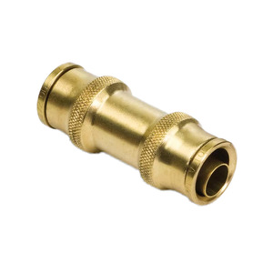 Conector neumático de latón para manguera de aire de 10 mm de diámetro exterior - Product Image 1