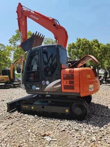 Excavateur hydraulique sur chenilles Hitachi EX70 de 7 tonnes d'occasion Machinerie lourde d'occasion pour moteur EPA de construction - Product Image 4