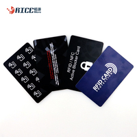 Nfc kartu kode Qr kunci Mini kartu pintar kosong kartu kunci pintar Rfid