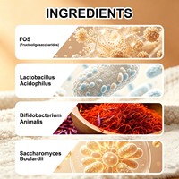 Poudre de probiotiques et de prébiotiques personnalisée pour la santé intestinale des chiens et des chats