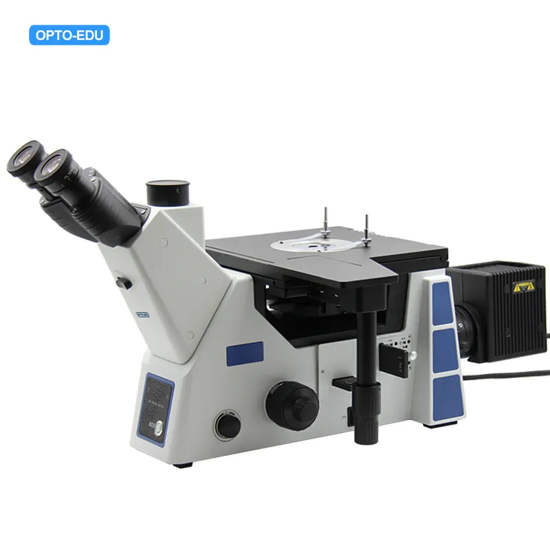 OPTO-EDU A13.0912 Trinocular אופטי תעשיית בדיקת הפוך מתכות מיקרוסקופ