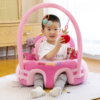 Chaise d'apprentissage pour bébés et tout-petits, fauteuil doux en peluche, nid d'activités, tapis de jeu, jouets, canapé, chaise spatiale