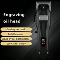Tondeuse électrique rechargeable professionnelle pour hommes, la plus vendue à l'international, pour cheveux courts, rasoir électrique automatique