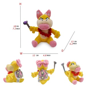 Peluches <span class=keywords><strong>super</strong></span> douces <span class=keywords><strong>Mario</strong></span>, Cubone, Charmander, Remy, Lari, Iggy, Wendy, Morton, Roy, Princesse <span class=keywords><strong>Peach</strong></span> avec rembourrage en coton PP - Product Image 4