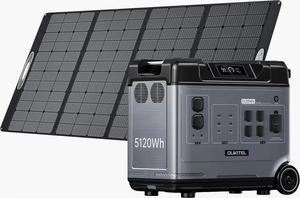Capacity P5000 5120Wh/2200W Pure Sine Wave MPPT <b>Solar</b> Power Station Portable <b>Generator</b> Battery - Product Image 2