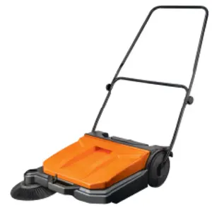 Hand Push Sweeper Floor Road Street Lawn Sweepers Sweeping Machine Broom