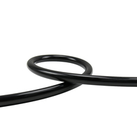 Tube néon flexible LED RGB pixel noir lumineux 360° D22, corde lumineuse néon entièrement noire pour la décoration de boîtes de nuit, DJ, mariages et événements.