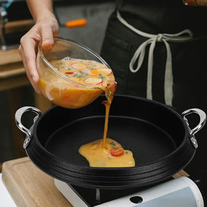 Offre Spéciale antiadhésif en aluminium ustensiles de cuisine Style coréen multi-utilisateurs rôtissoire <span class=keywords><strong>casserole</strong></span> <span class=keywords><strong>paella</strong></span> casseroles cuisson marmite - Product Image 6