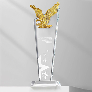 <span class=keywords><strong>Trofeos</strong></span> de cristal de águila Premio personalizado en blanco al por mayor - Product Image 2