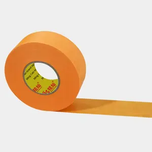 Малярная лента 110U без остатков клея на заказ оранжевая маскирующая лента Васи бумага лягушка