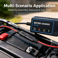 Câble d'extension robuste SAE vers SAE 18AWG 12V 24V avec connecteur à déconnexion rapide pour chargeur de batterie de panneau solaire, moto et camping-car