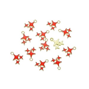 Star <b>Charms</b> Zinc Alloy Mixed Colors Jewelry Accessories For DIY Pendants Keychains <b>Bag</b> <b>Charms</b> - Product Image 5