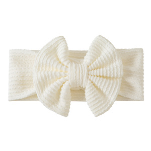 Bandeaux élastiques rayés faits main en tissu nylon pour bébés, accessoires de cheveux pour nouveau-nés, marque privée d'usine - Product Image 2