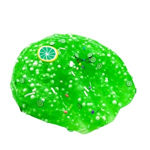 CHENXI Nouveau Slime aux Fruits Personnalisé 100/240ml Citron Raisin Slime Moelleux Boue Cristalline Pâte à Modeler DIY Anti-Stress 4 Couleurs - Product Image 3