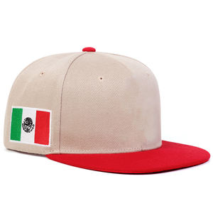 Özel Logo nakış baskı düz şapka çoklu stilleri düz boş meksika Snapback kapaklar erkekler için donatılmış beyzbol şapkası - Product Image 4