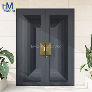 ประตูเหล็กนิรภัยกันลมกันกระสุนยอดนิยมสำหรับภายนอกอาคาร - Product Image 5