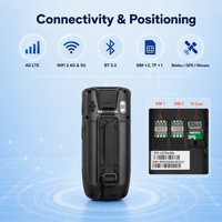 Dongji Star K40 Handheld Pda Android 13 Systems Rug Escáner de código de barras móvil 4G WIFI LET Nfc Terminal para almacén