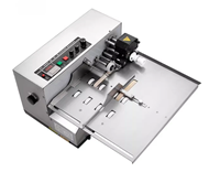Machine de codage de date d'expiration à roue d'encre électrique pour papier, imprimante automatique de numéros de lot par marquage à chaud MY-380F