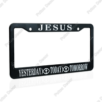 Support de plaque d'immatriculation en métal personnalisé de haute qualité pour moto et voiture, format USA, vente en gros