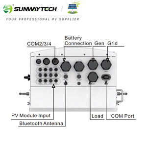 Prix d'usine – Système solaire hybride monophasé 12KW 5KW 8KW pour la maison, en stock - Product Image 4