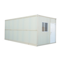 Maison conteneur pliable haute performance anti-rouille pour l'hébergement des travailleurs sur chantier