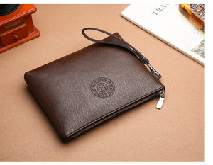 Borsetta da uomo in pelle sintetica borsa da lavoro borsa Casual e alla moda per ufficio e uso quotidiano di qualità realizzata - Product Image 4