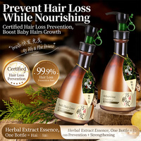 OEM Orientalis Leaf Extract Triple-Action Elixir untuk Rambut Menipis, Mengurangi Kerontokan Rambut, Sampo