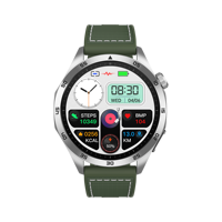 Montre connectée ET485, autonomie extra longue, réponse aux appels, rappel d'alarme, moniteur de fréquence cardiaque, suivi du sommeil, boussole, calendrier, nylon