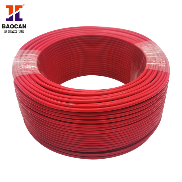 Electric wires 2.5mm 4mm 6mm 10mm cable manufacture circular single core copper wire copper conductor