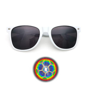 הסיטונאי מצחיק צד eyewear 3D rive משקפיים חיוך פנים עקיפה שמש משקפי שמש חם אפקטים מיוחדים אופטיים - Product Image 1