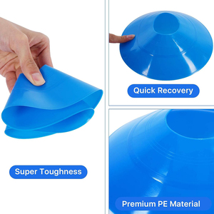Cône d'entraînement <span class=keywords><strong>de</strong></span> <span class=keywords><strong>football</strong></span>, barrière d'obstacles, cône <span class=keywords><strong>de</strong></span> signalisation, équipement d'entraînement scolaire - Product Image 5