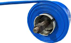 خرطوم مياه أزرق 5 بوصة عالي الضغط <span class=keywords><strong>PVC</strong></span> للري الزراعي مسطح يمكن تخصيص المصنع - Product Image 3