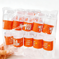 Nouveau Contenant Cylindrique Tendance Écologique Jetable en PET/PP pour Sushi à Emporter, Tube Push-Up, Gobelet Shooter avec Couvercle