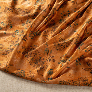 Nouveau tissu imprimé pour rendez-vous, impression numérique, motif floral, tissu de décoration intérieure 25 g/m², motif personnalisable - Product Image 1