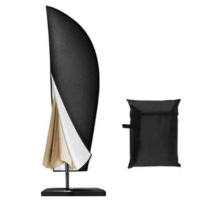 Copertura Protettiva per Ombrellone a Braccio 30/45x220 cm in Poliestere Impermeabile con Occhielli e Cerniera - Product Image 1