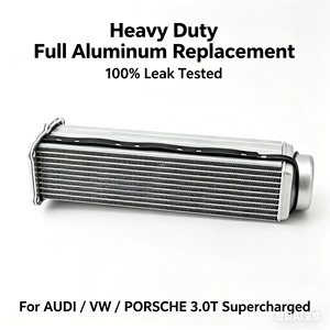 <span class=keywords><strong>Intercooler</strong></span> entièrement en aluminium 06E145621E 06E145621D 06E145621F 06E145621S 96432 pour <span class=keywords><strong>Audi</strong></span> S4 <span class=keywords><strong>A6</strong></span> Q7 VW Touareg 3.0T V6 Remplacement - Product Image 1