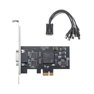 Carte de capture vidéo AHD PCIe Unisheen de qualité professionnelle, sélectionnable 4 canaux 1080P ou 8 canaux 720P, pour la surveillance multi-caméras sur serveur - Product Image 3