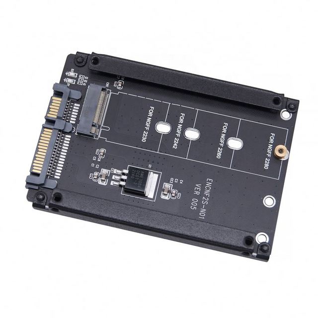 NGFF M.2 SSD to SATA 3.0 Adapter Card 2.5 Inch Serial Port Bracket