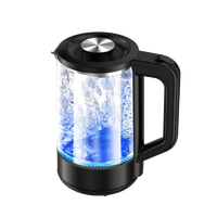 Bouilloire électrique en verre pour la cuisine 2,0 L avec lumière LED et température 1,8 L