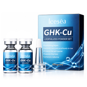 Suero de Péptidos GHK-Cu en Vial con Células Madre OEM, Antienvejecimiento, Reduce Poros, Hidratante y Reparador <span class=keywords><strong>para</strong></span> el <span class=keywords><strong>Rostro</strong></span> - Product Image 1