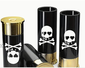 Copas de carcasa de escopeta de calibre 12 negro de plástico para Bodas de fiestas de Bar - Product Image 2