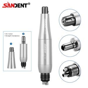 Pieza de mano para profilaxis dental 360 °   Cono de punta recta giratorio 4:1 con motor neumático de 4 orificios para pulido dental de alta velocidad - Product Image 2
