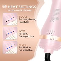 Brosse 4 en 1 Sèche-cheveux One Step Sèche-cheveux Volumizer Brosse à air chaud Professionnel Électrique 4 en 1 5 en 1 Multi-fonction