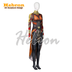 Disfraz de Cosplay Personalizado de Okoye de <span class=keywords><strong>Marvel</strong></span> Black Panther para Halloween, Disfraz de Película para Adultos - Product Image 2
