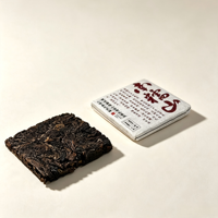 Thé Pu'er Ripe des Vieilles Plantes du Yunnan en Mini Briques 1kg en Vrac, Portions Individuelles de 6g, Thé Shu Fermenté, Thé Santé en Bouteille/Sachet, Vente en Gros