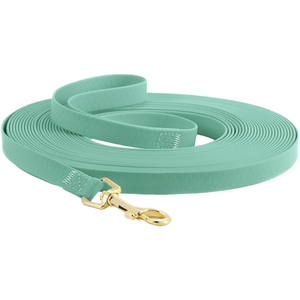 Hochwertiges Luxus-Nylon-Hunde halsband mit festem Muster Wasserdichte 1,5 cm breite PVC-Kunststoff-Hunde leine Leicht zu reinigender Schmutz Personal isiert - Product Image 4